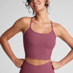 Spacedye? Slim Racerback Cropped Tank