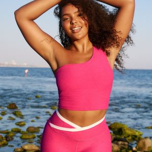 Spacedye? The Bold Shoulder Cropped Tank