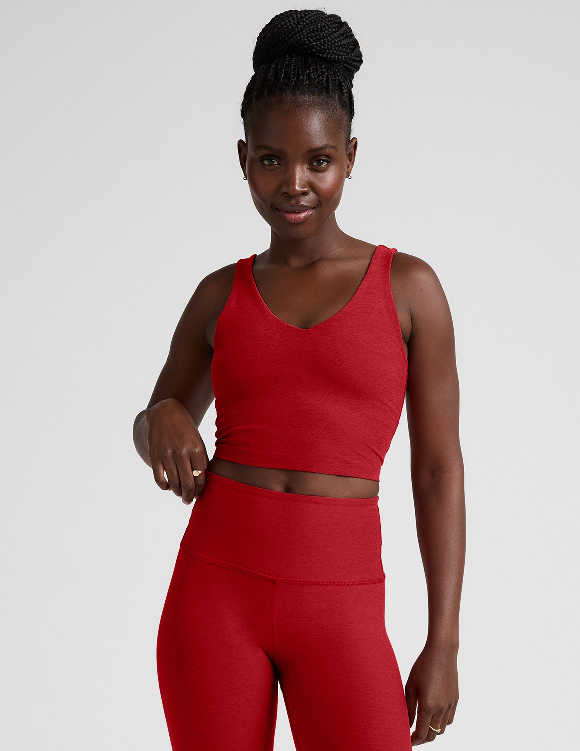 Spacedye? Good Day Cropped Tank