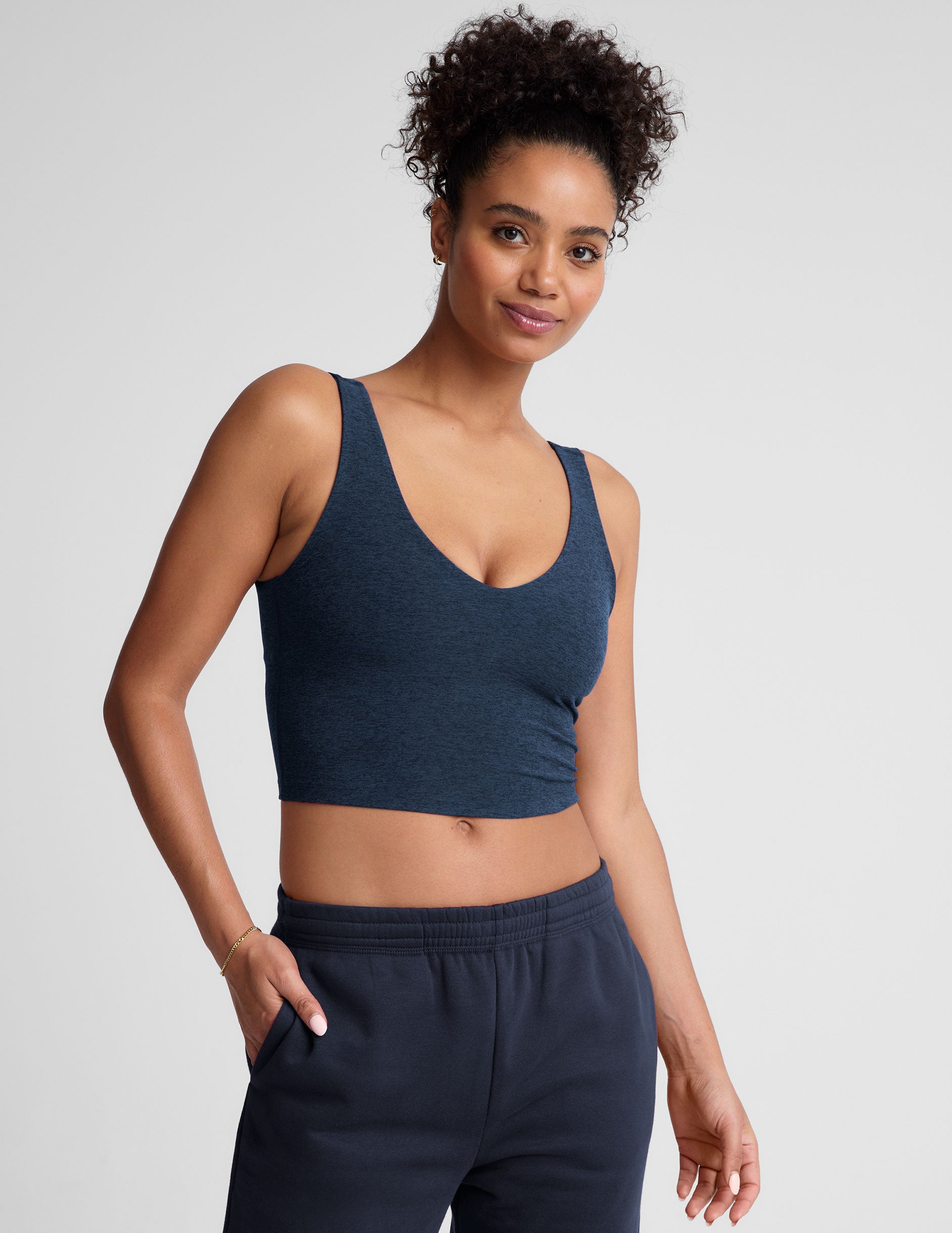 Spacedye? Good Day Cropped Tank