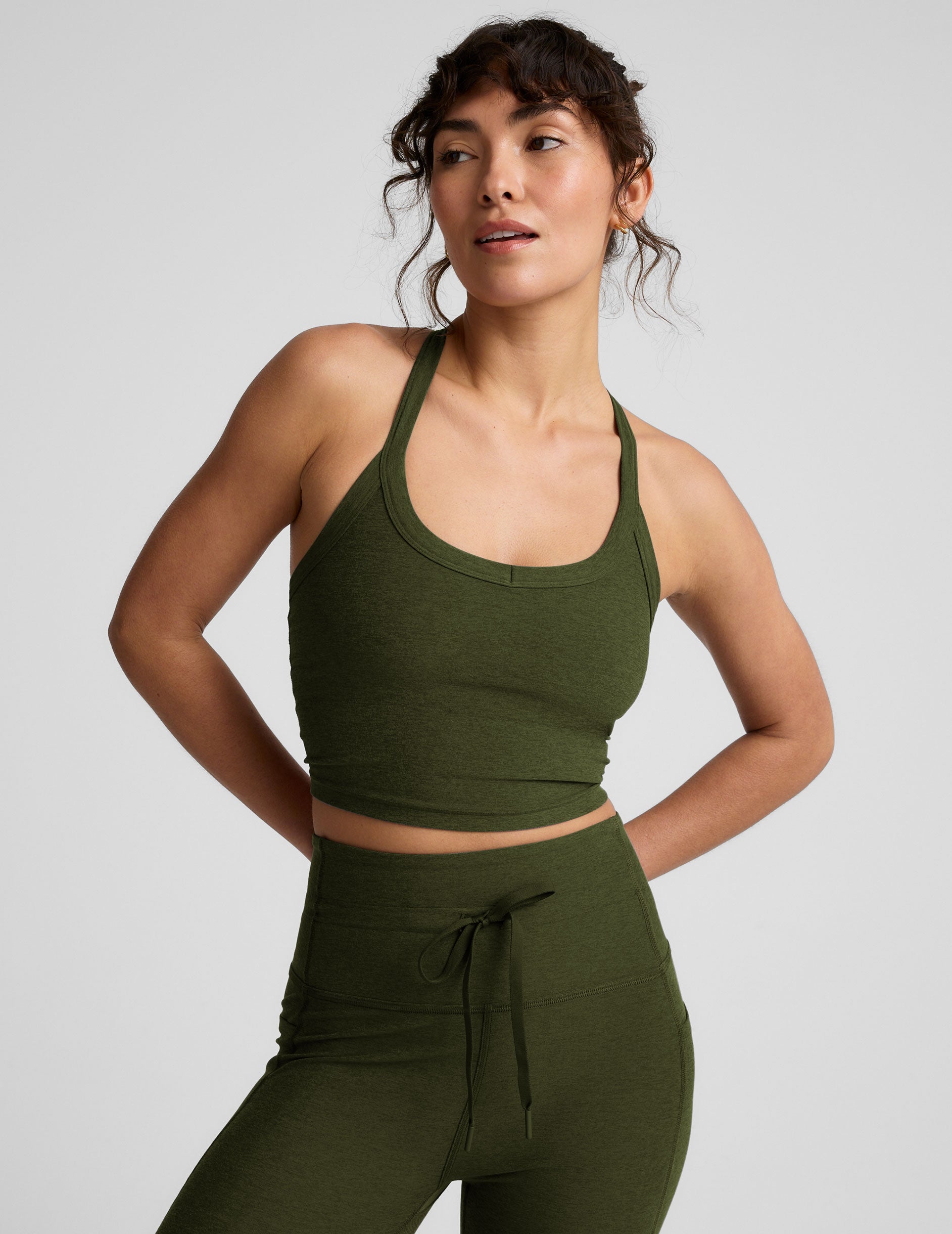 Spacedye? On The Up Cropped Tank