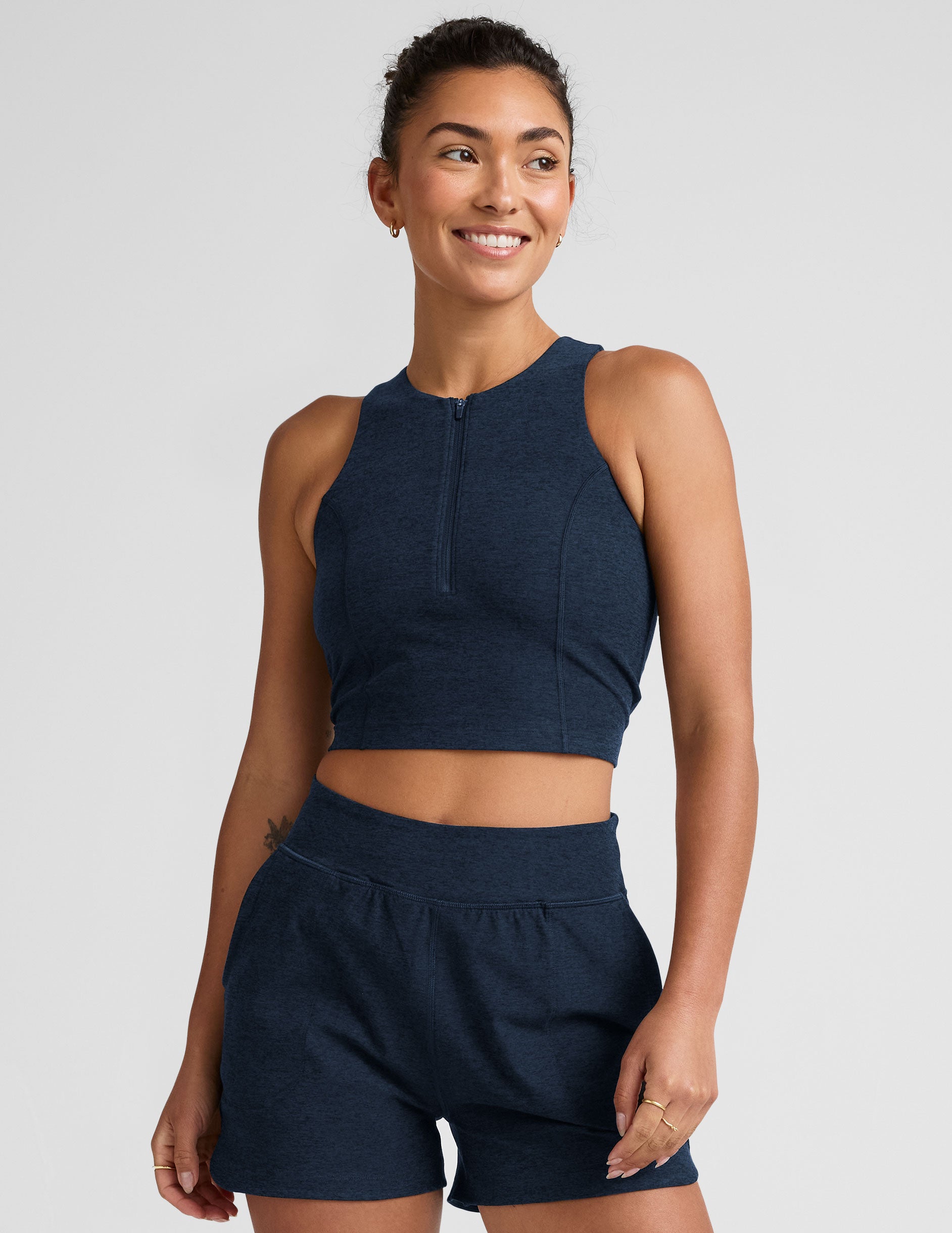 Spacedye? Move Up Cropped Tank