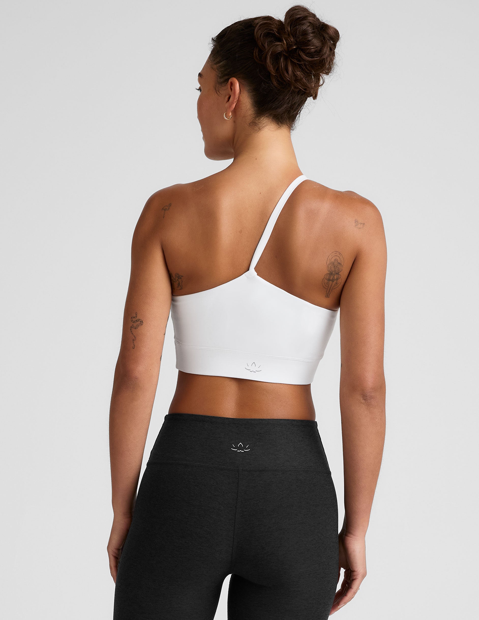 Spacedye? One Shoulder Long Line Bra - Image 3