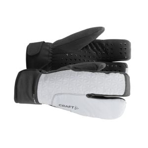 Siberian 2.0 Split Finger Glove - SILVER/BLACK