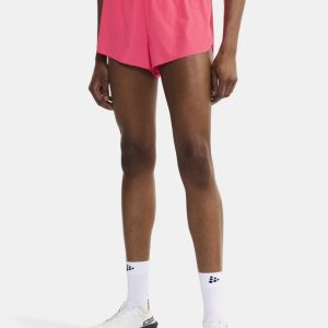 Women's Pro Hypervent Running Split Shorts 2 - FUCHSIA