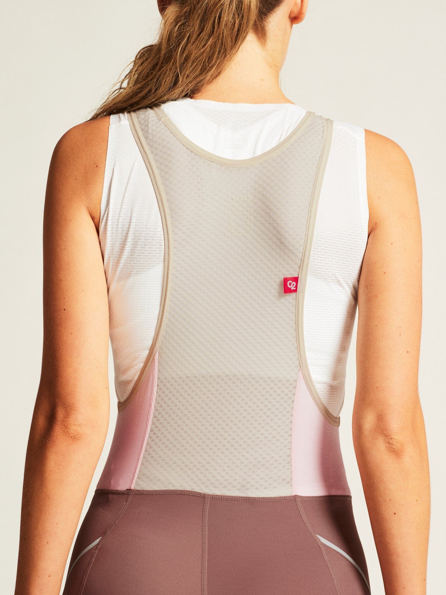 Women's ADV Endur Bib Shorts - Rose Brown/Tofu - Image 6