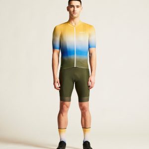 Men's ADV Endur Graphic Cycling Jersey - JUNIPER-MULTI