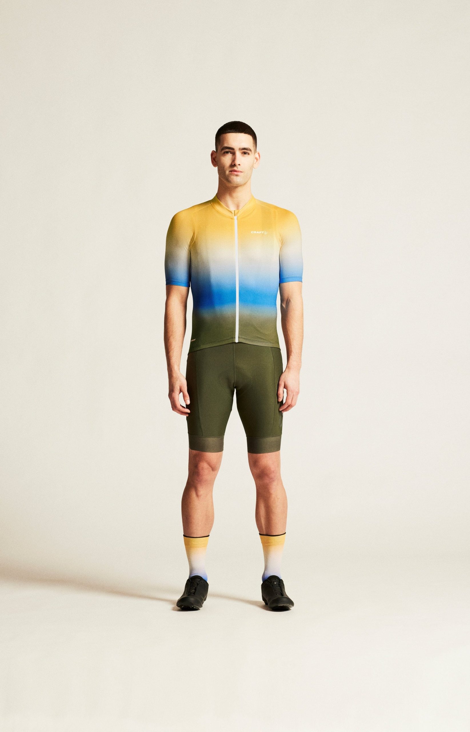 Men's ADV Endur Graphic Cycling Jersey - JUNIPER-MULTI