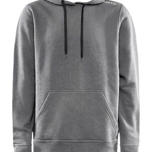 Zone Hoodie Unisex - Grey Melange